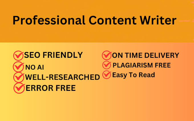 Bestseller - write engaging articles and blogs for you