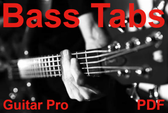 Gig Preview - Make professional bass tabs for any song