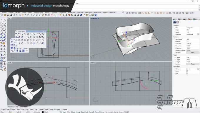 Gig Preview - Teach you basic to advanced modeling lessons in rhino 3d