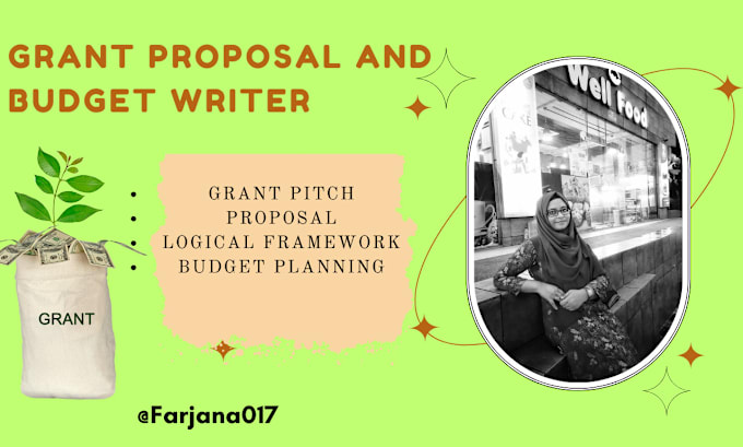 Bestseller - write proposal and make budget plan for your nonprofit