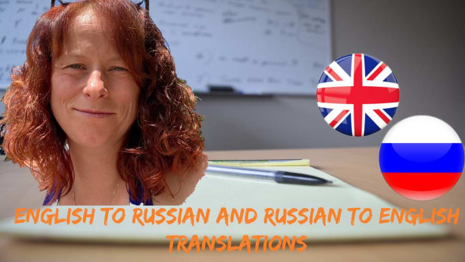 Gig Preview - Do english to russian and russian to english translation of your book