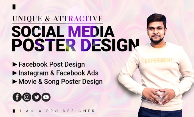 Gig Preview - Design social media post, banner and cover