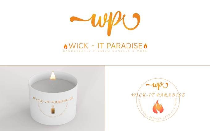 Gig Preview - Design a modern candle logo and product label