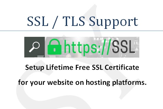 Gig Preview - Install or fix free or custom SSL certificate