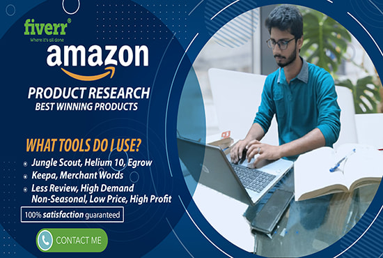 Gig Preview - Do product research, amazon research, amazon private label product research