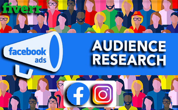 Gig Preview - Research target audience for your facebook ads