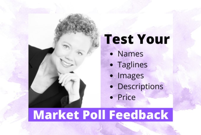 Gig Preview - Market survey your content for buyer opinion