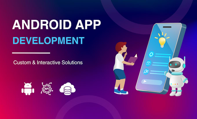 Gig Preview - Do android native app development as an expert developer based on your concept