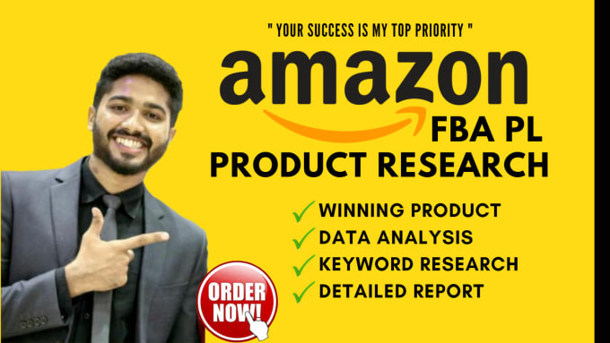 Gig Preview - Do amazon fba product research for private label