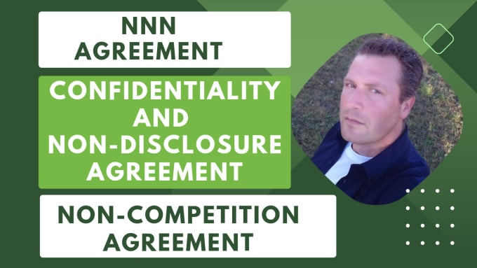 Gig Preview - Write nnn, non disclosure nda,  confidentiality or non compete agreement