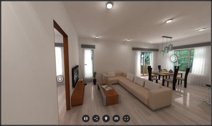 Gig Preview - Create virtual tours from your 360 images