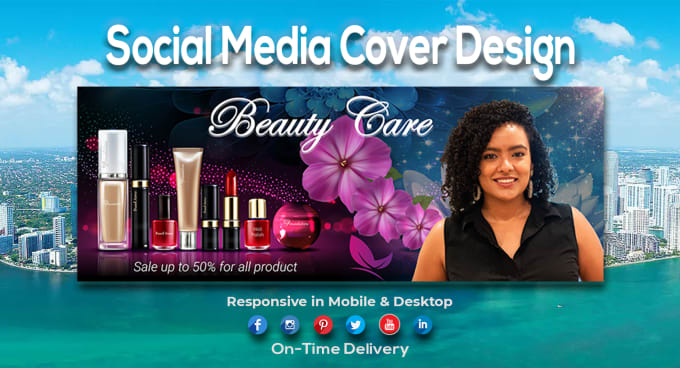 Gig Preview - Do facebook cover, twitter cover, social media banner design