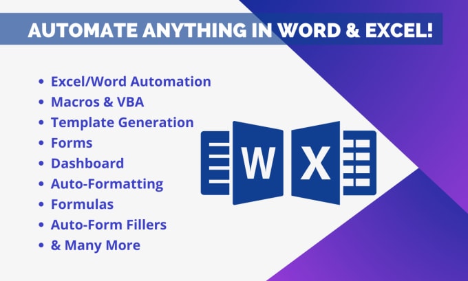 Bestseller - automate word, excel, forms using macros vba