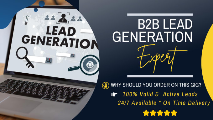 Gig Preview - Do b2b lead generation, and scrape data