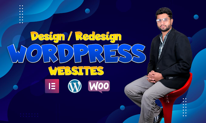 Gig Preview - Design, redesign, build, rebuild, clone, edit, fix or revamp wordpress website