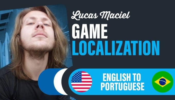 Gig Preview - Localize your game to brazilian portuguese