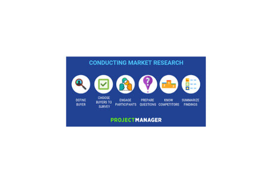 Gig Preview - Do indepth professional market research data visualization or business plan