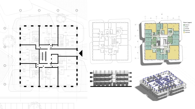 Gig Preview - Produce 2d drawings and floor plans