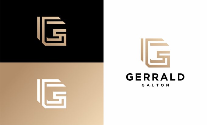 Gig Preview - Design unique monogram initial logo