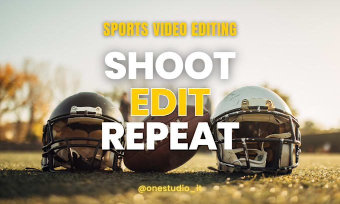 Gig Preview - Do professional sports video editing