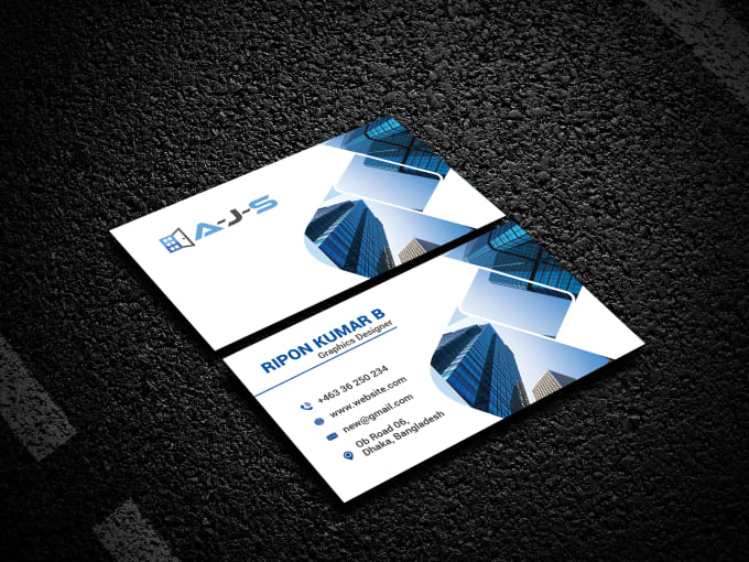 Gig Preview - Design professional, modern business card in 6 hours