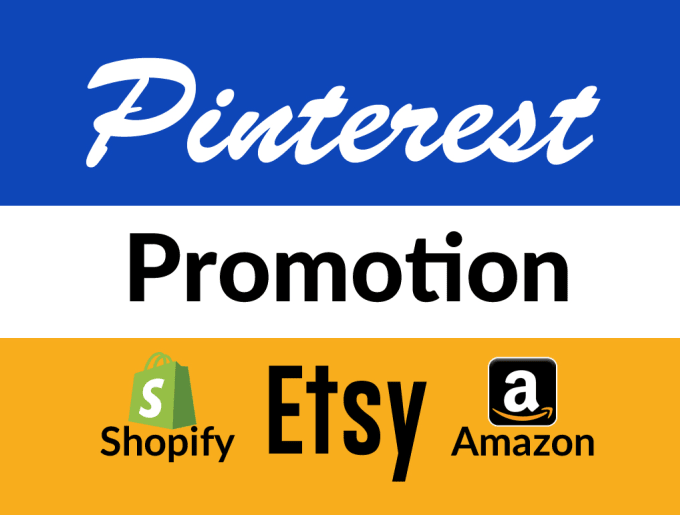 Gig Preview - Promote etsy, amazon, shopify store to pinterest