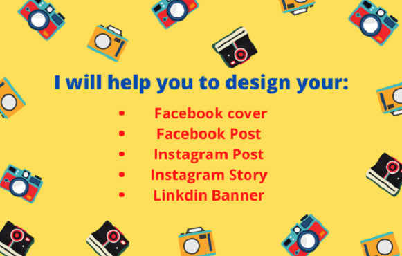 Bestseller - help you to design your facebook and instagram posts