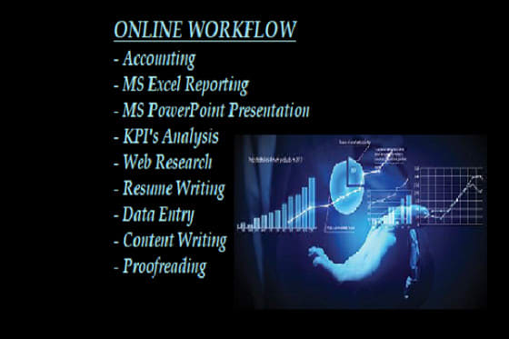 Gig Preview - Do accounting, excel reports, kpis, assignment, cost ratio analysis, data entry