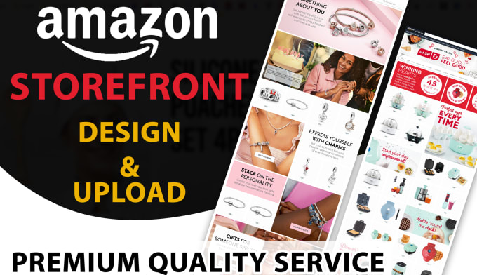 Gig Preview - Optimize amazon storefront design for amazon storefront