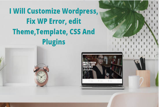 Bestseller - customize wordpress, fix wp errors, edit theme, CSS, plugins