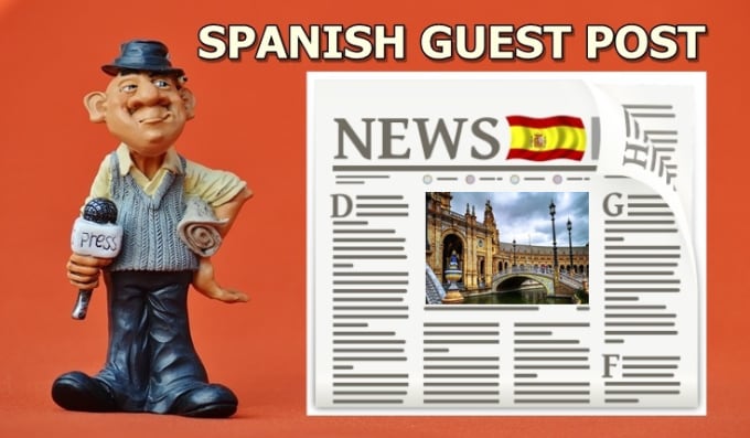 Gig Preview - Write and publish guest post on dofollow spanish blog