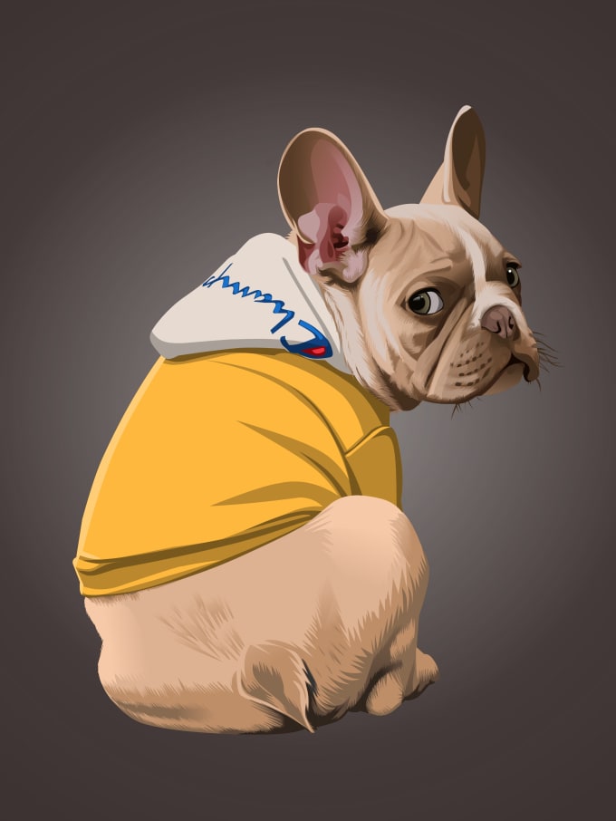 Gig Preview - Draw pet cartoon or animal illustration in vector art