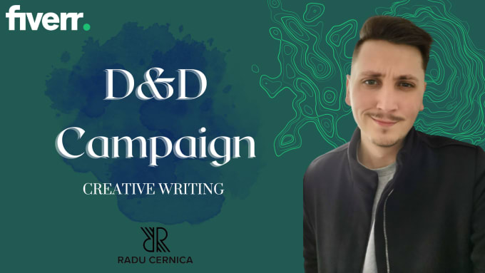 Gig Preview - Write your campaign in dungeons and dragons