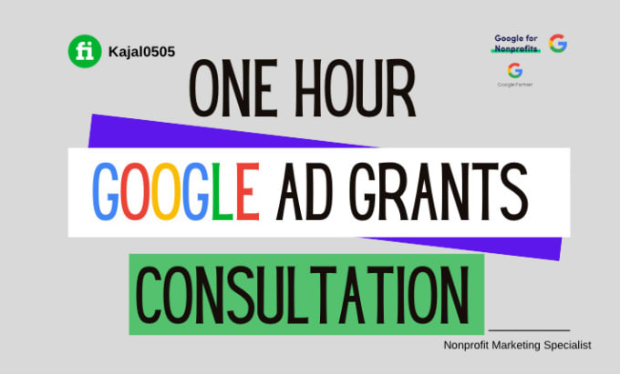 Gig Preview - Give 1hr consultation your ad grants account