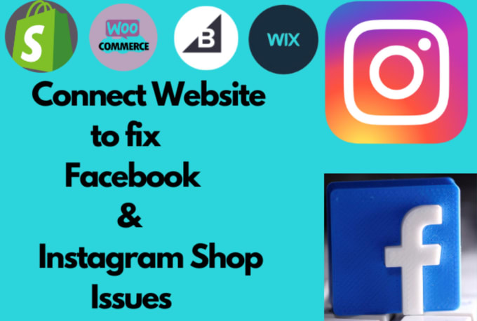 Gig Preview - Connect your e commerce store with facebook shop and instagram shop