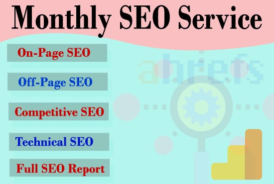 Gig Preview - Monthly local SEO service for google top page ranking