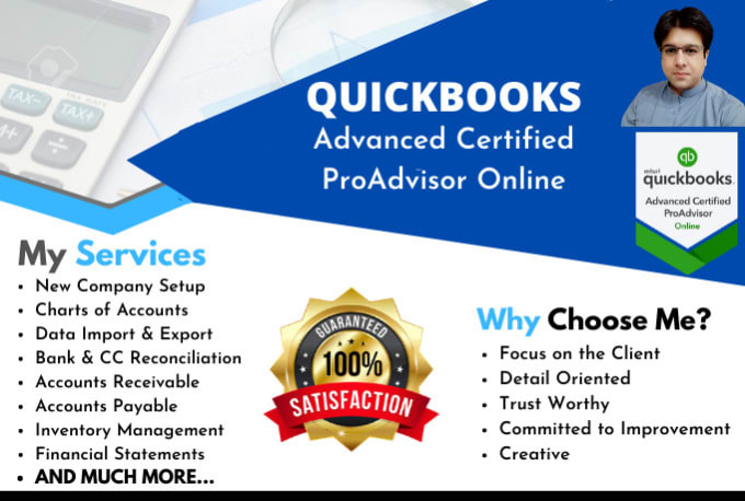 Gig Preview - Do exclusive bookkeeping and accounting in quickbooks online