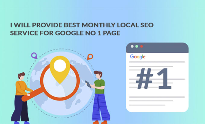 Gig Preview - Provide best monthly local SEO service for google no 1 page