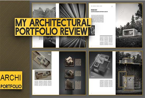 Gig Preview - Create architectural portfolio presentations sheets etc