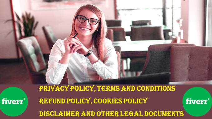 Gig Preview - Write professional terms and conditions and privacy policy