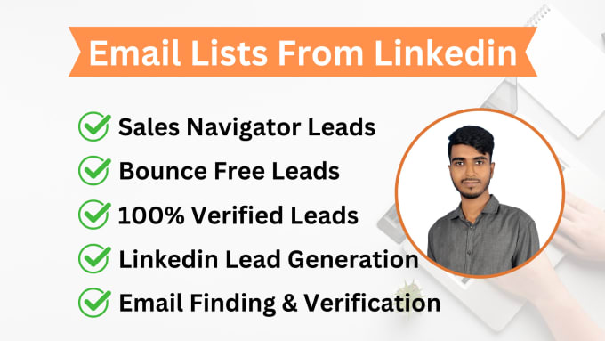 Bestseller - provide your targeted email list from linkedin