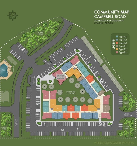 Gig Preview - Render site plan or landscape drawing in photoshop