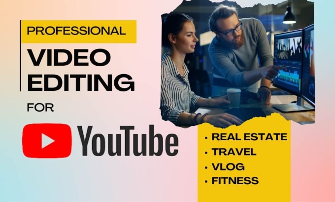 Gig Preview - Do youtube video editing service for vlog, real estate, and travel