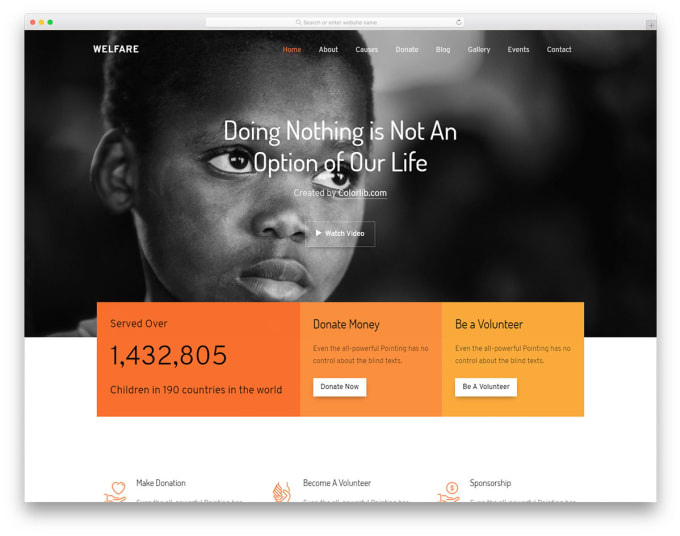 Gig Preview - Design websites for nonprofit charity or church websites