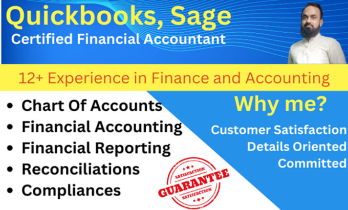 Gig Preview - Do bookkeeping, accounting, reconciliation quickbooks sage