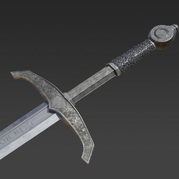 Gig Preview - 3d model a real or fantasy weapons