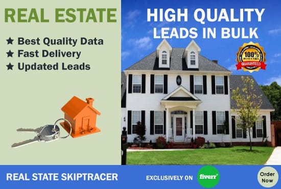 Gig Preview - Bulk skip tracing for real estate business