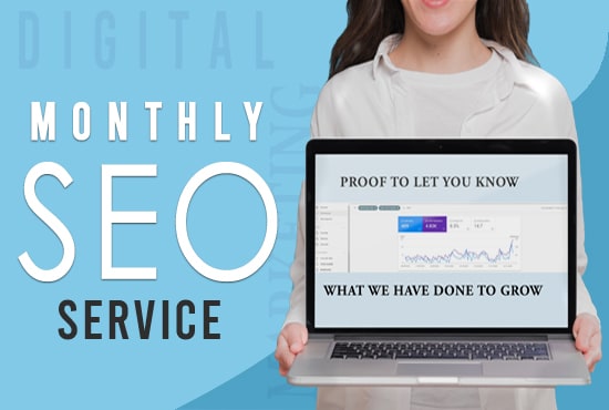 Gig Preview - Complete monthly SEO service