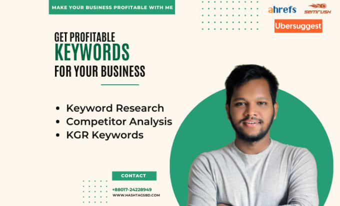 Bestseller - do keyword research and competitor analysis for your business