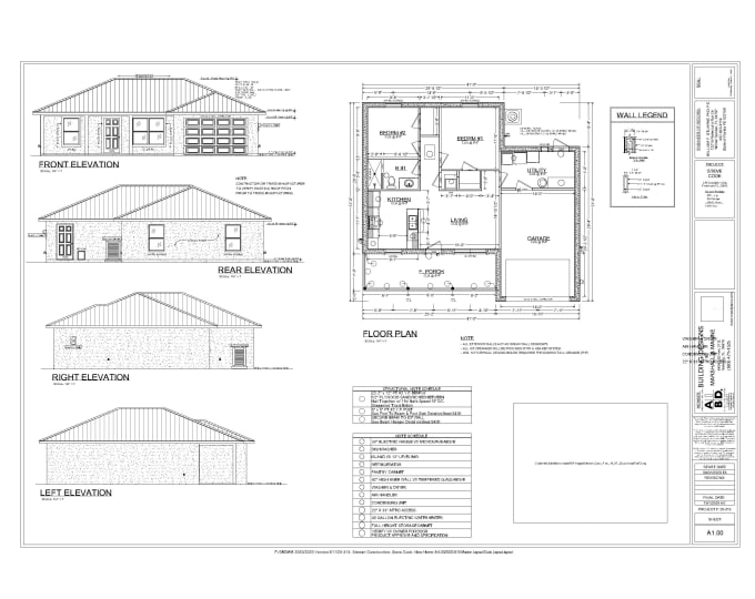 Gig Preview - Draw architectural house plan using cad for city submission